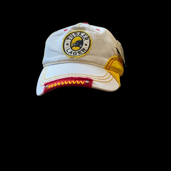 Tusker Lager Baseball Cap Hat Adjustable One Way NWT - Picture 1 of 7